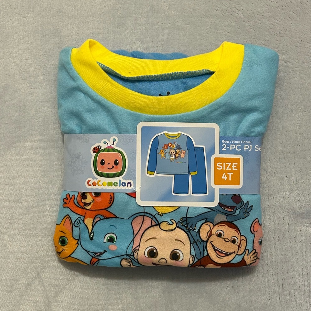 Cocomelon Toddler 2-Piece Pajama Set 4T